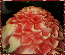 Image: Example of Fruit Carving