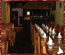 Inside the Nam Ploy Thai Restaurant