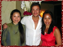 Image: Peter Andre visits Nam Ploy